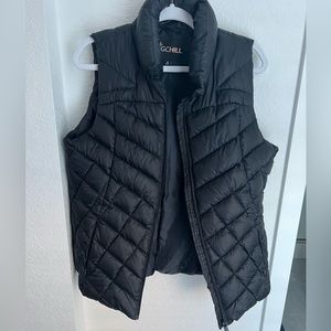 BIG CHILL Black Puffer Vest - Medium